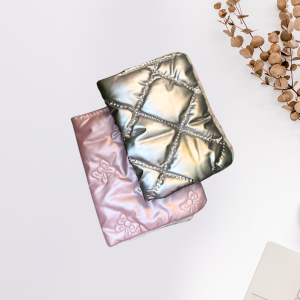 Shiny Quilted Passport Holder